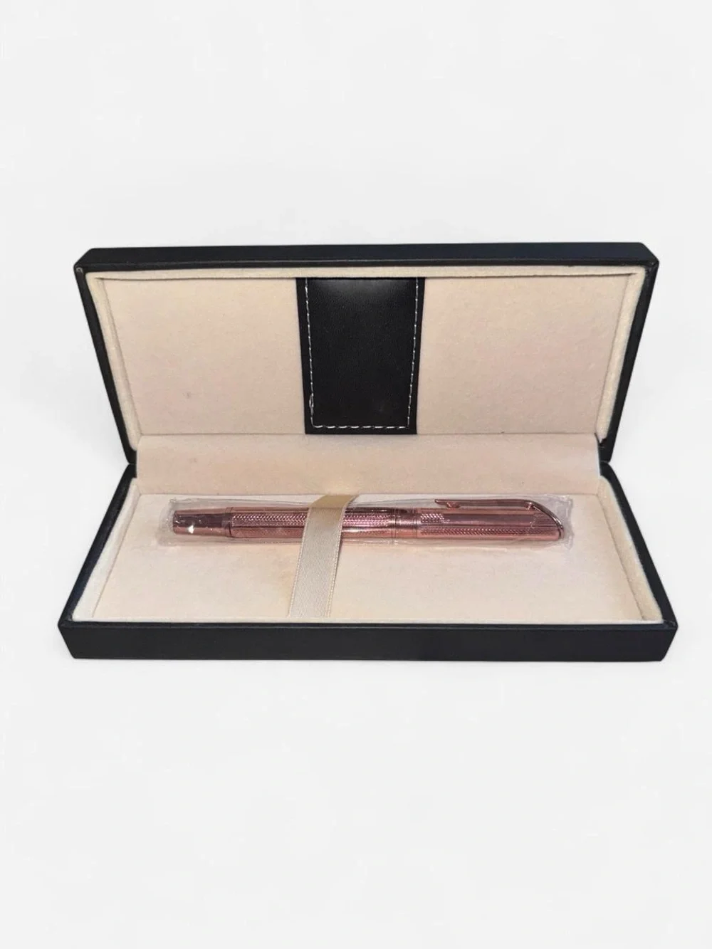 Pemmeed Rose Gold Ballpoint Pen Gift Box New
